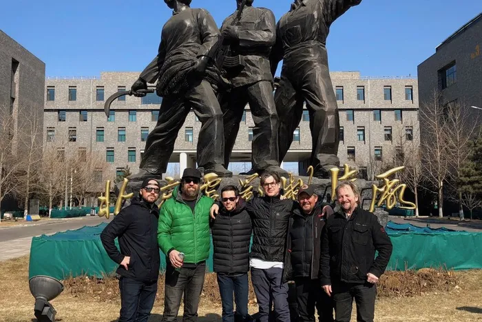 The Canadians brought a western point of view to the China Film Studios in Beijing.