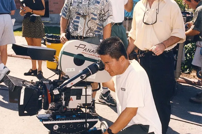 Behind the camera on The Big Hit