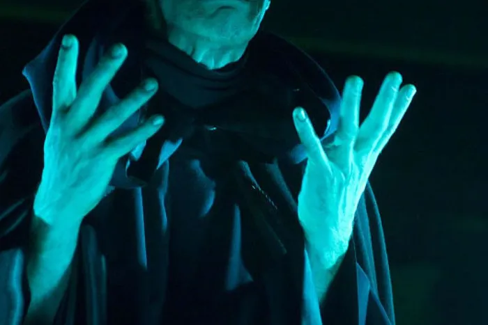 John Mann is the demon in the pilot episode.