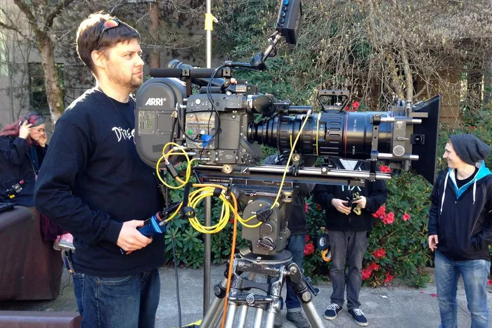 Cinematography class at Capilano University.