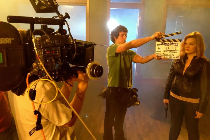 Cinematography class at Capilano University.