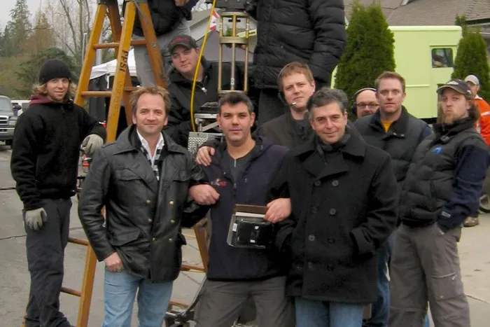 Our hansome and clever camera crew.