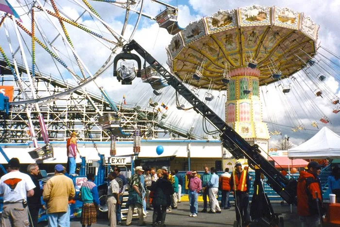 The Technocrane is an incredible tool to put the camera almost anywhere.