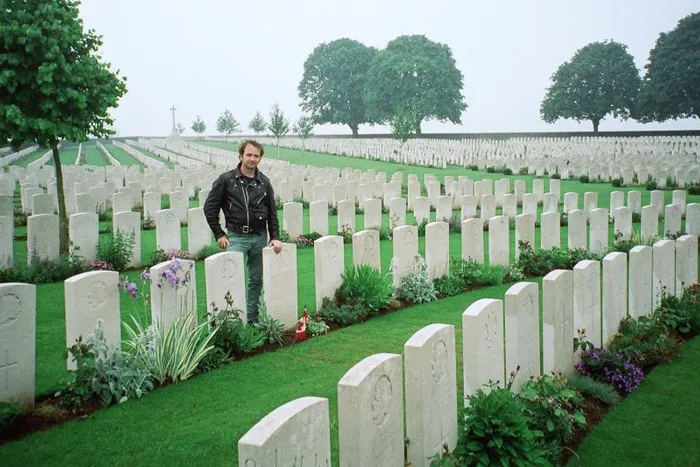 The Unknown Soldier.  Former grave of an unknown Canadian soldier in Cabaret Rouge Cemetary in northern France. His remains were removed on 25 May 2000 (4 days before this photo  was taken) and now lie interred at the National War Memorial in Ottawa. He represents one of the 18283 Canadian soldiers in World War One whose bodies were never found or identified.
